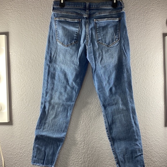 Gap True Skinny Mid Rise Distressed Jeans - Picture 6 of 9